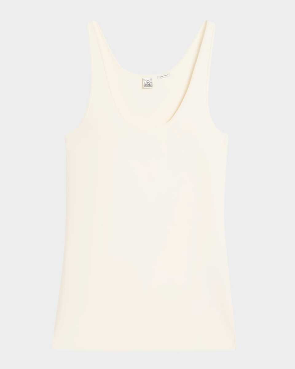 Compact Knit Tank Top